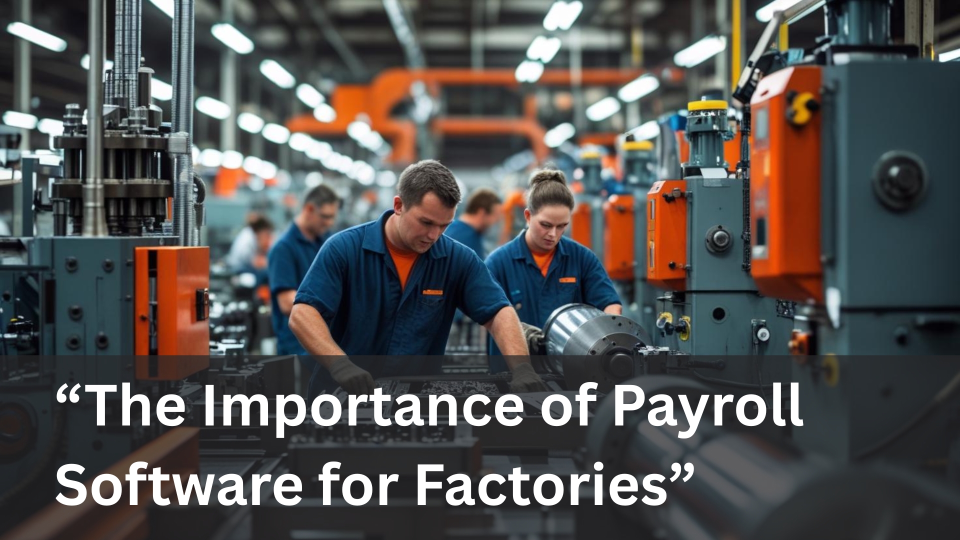 Why Factories Need Payroll Software